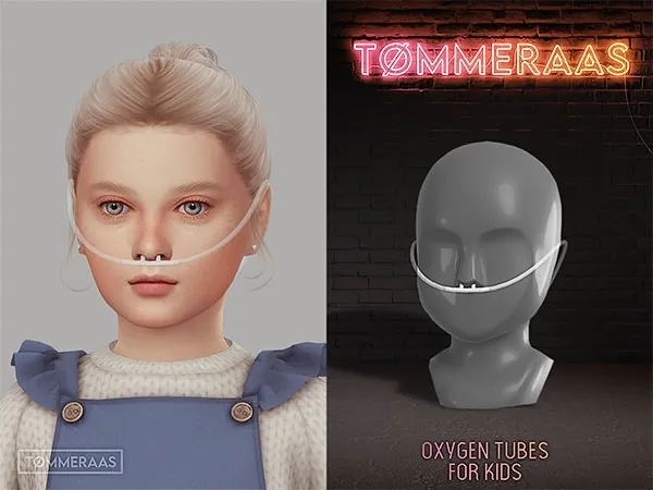 Mix Tu00d8MMERAAS Oxygen Tubes for Kids (136) - The Sims 4 Custom Content