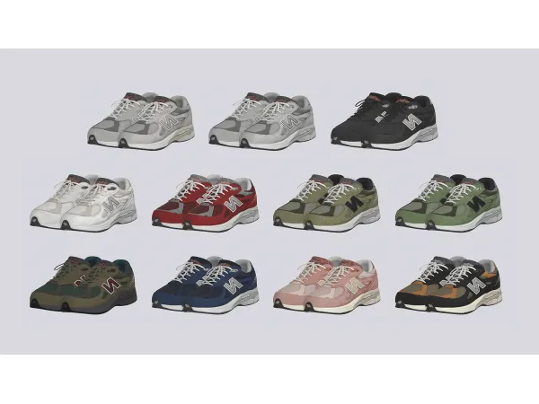 Mix af New Balance 990 by NORUSIMS - The Sims 4 Custom Content