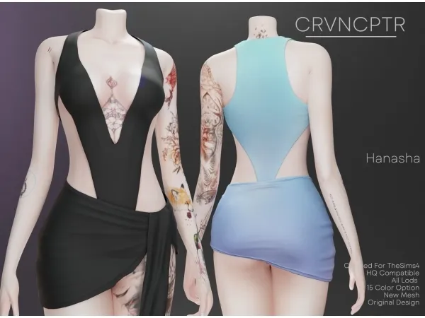 Alpha Hanasha - The Sims 4 Custom Content