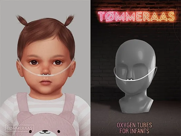 Mix Tu00d8MMERAAS Oxygen Tubes for Infants (134) - The Sims 4 Custom Content