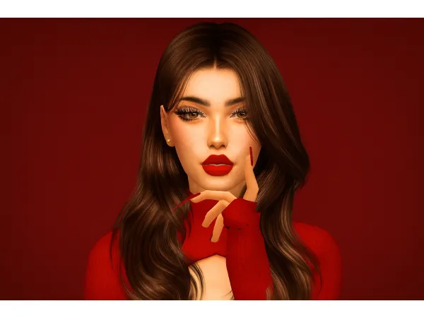 Alpha Adrienne Dubais by yolimi - The Sims 4 Custom Content