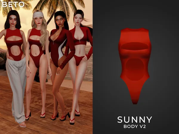 Alpha Sunny (Body V2) - The Sims 4 Custom Content
