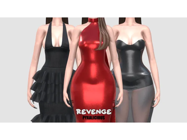 Alpha REVENGE COLLECTION - The Sims 4 Custom Content