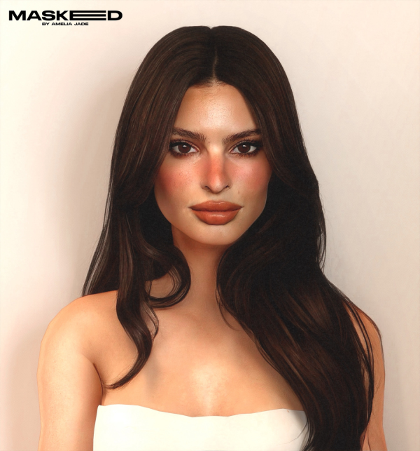Alpha EMILY FACE MASK SIM by simsfinds - The Sims 4 Custom Content