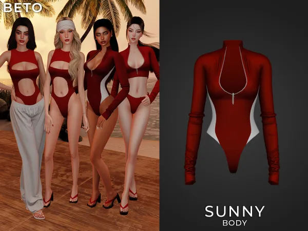Alpha Sunny (Body) - The Sims 4 Custom Content