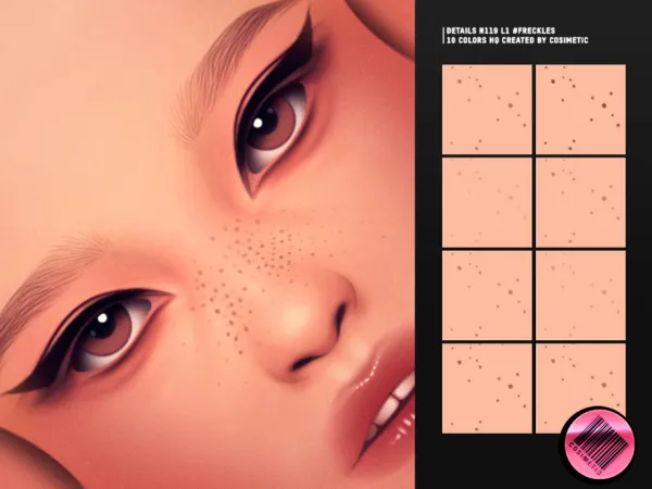 Maxis Match Tender Dots Freckles Details N119 L1 by cosimetic - The Sims 4 Custom Content