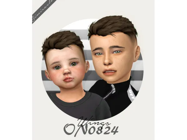 Alpha simiracle Wings ON0824 - The Sims 4 Custom Content