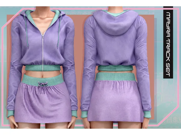 Alpha Belaloallure Mayra Track - The Sims 4 Custom Content