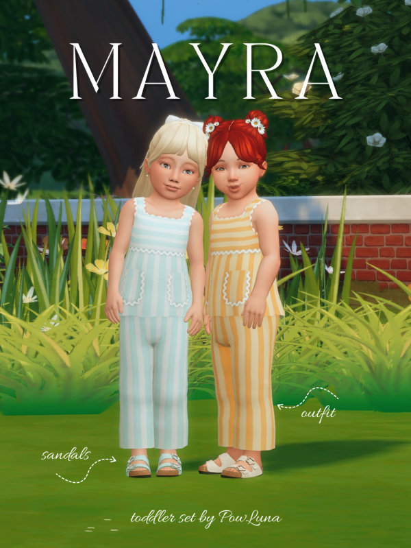 Maxis Match MAYRA set by simsfinds - The Sims 4 Custom Content