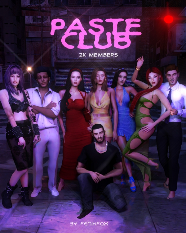 Mix Paste Club 2K MEMBERS GIFT by fenixfox - The Sims 4 Custom Content