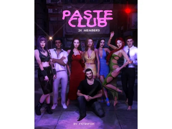 Mix Paste Club 2K MEMBERS GIFT - The Sims 4 Custom Content