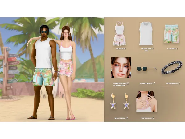 Alpha SUMMER FUN PART TWO by ModCo Studios - The Sims 4 Custom Content