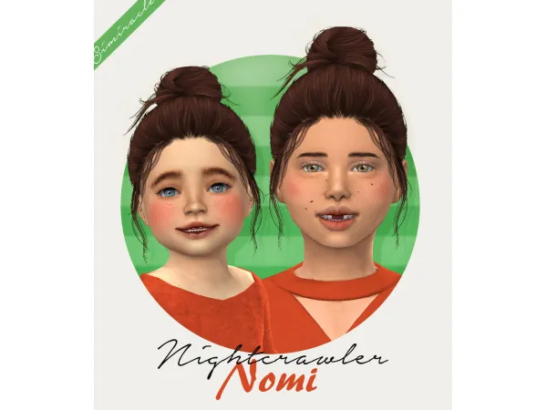 Alpha simiracle Nightcrawler Nomi - The Sims 4 Custom Content
