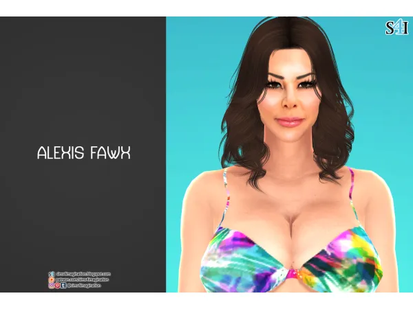 Alpha Alexis Fawx by sims4imagination - The Sims 4 Custom Content