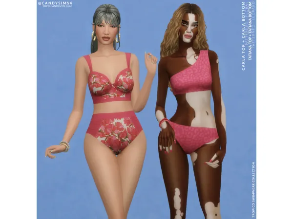 Maxis Match TROPICO SWIMWEAR COLLECTION PART 55 by candysims4 - The Sims 4 Custom Content