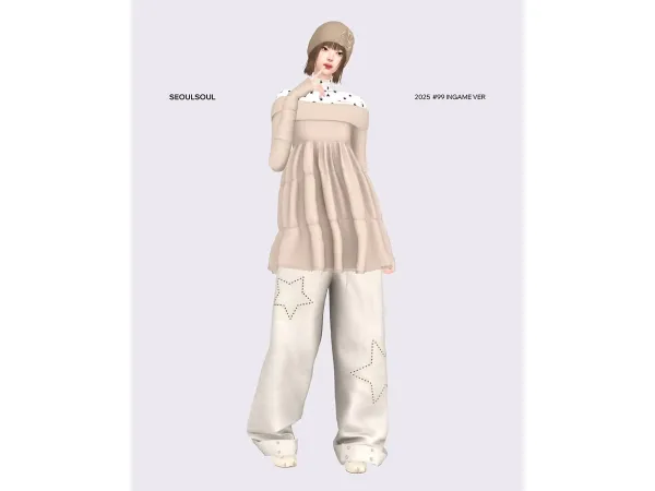 Alpha SIMS4 2025 99 by seoulsoul - The Sims 4 Custom Content