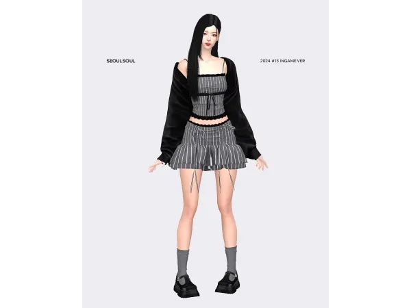 Alpha SIMS4 2024 13 by seoulsoul - The Sims 4 Custom Content