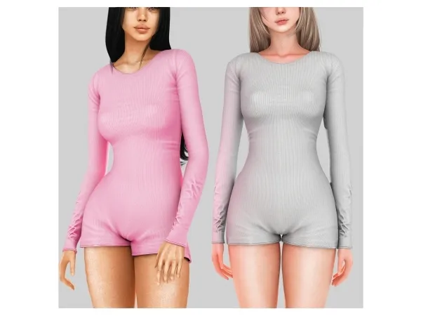 Alpha Sara Jumpsuit ud83eude70 - The Sims 4 Custom Content
