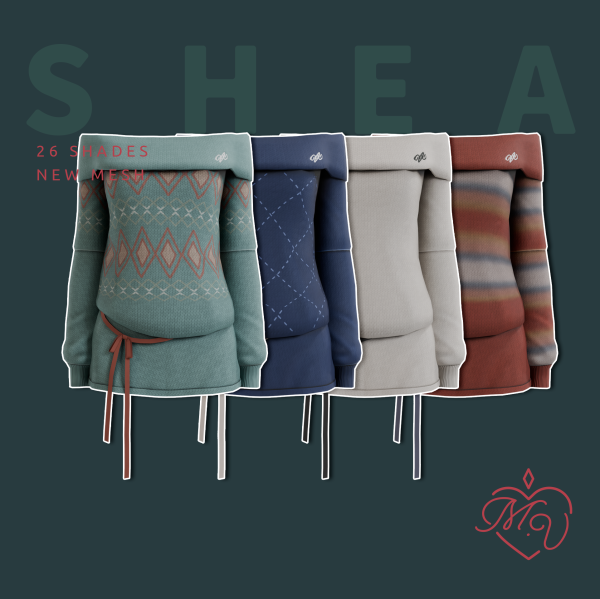 Maxis Match Shea Dress by simsfinds - The Sims 4 Custom Content