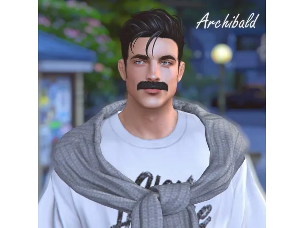 Maxis Match Archibald Sim by AlisaSour - The Sims 4 Custom Content