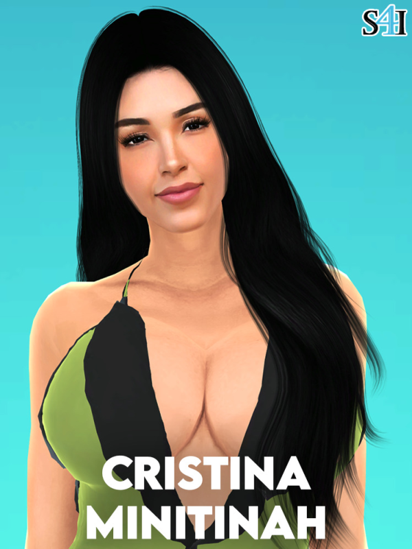 Alpha Cristina Minitinah by sims4imagination - The Sims 4 Custom Content