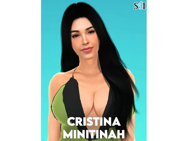 Alpha Cristina Minitinah by sims4imagination - The Sims 4 Custom Content