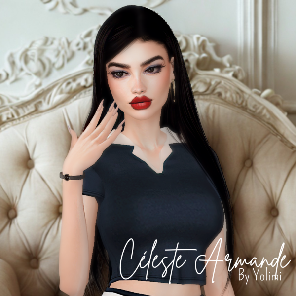 Mix Meet Céleste Armande by yolimi - The Sims 4 custom content
