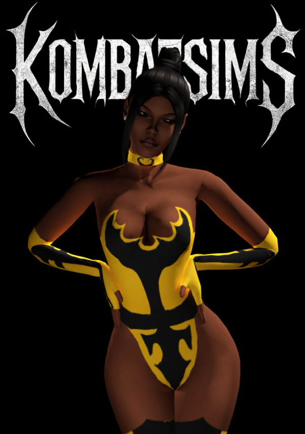 Mix Golden Deceiver MK4 Tanya for by KombatSims - The Sims 4 Custom Content