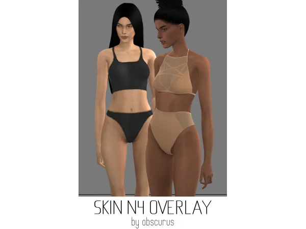 Alpha SKIN N4 OVERLAY OVERLAY NOSEMASKS SET N2 sims by obscurus - The Sims 4 Custom Content