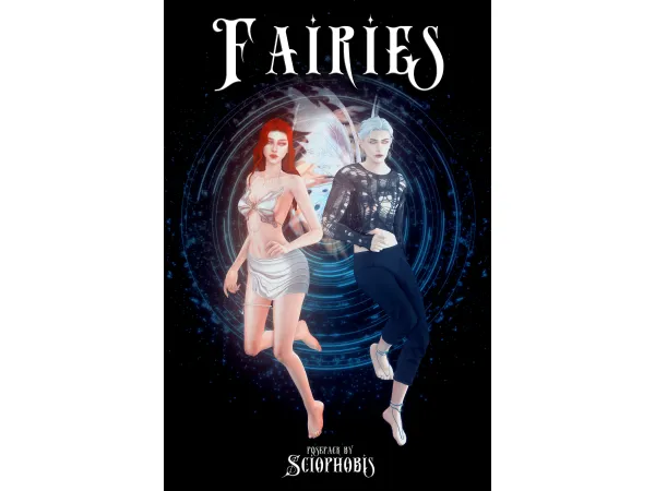 Mix [SP]Fairies by sciophobis - The Sims 4 Custom Content