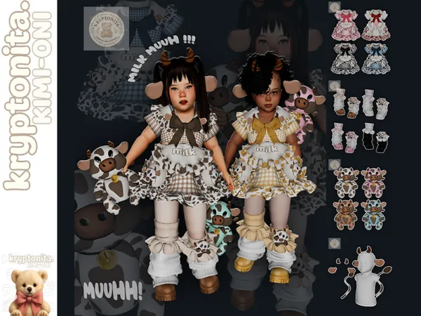 Mix Muhhh Toddler - The Sims 4 Custom Content