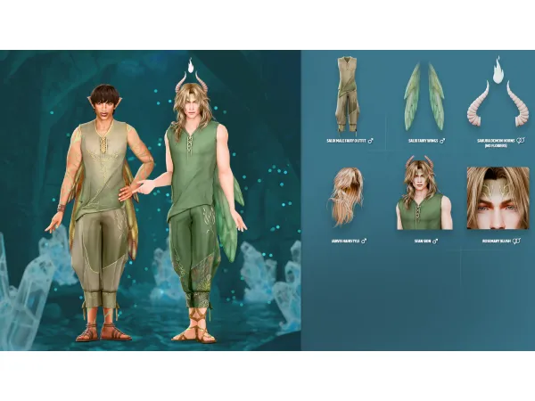 Alpha ELDAR SET by ModCo Studios - The Sims 4 Custom Content