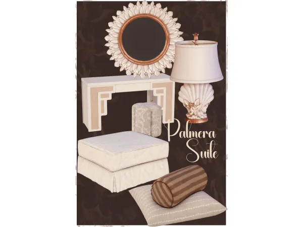 Alpha Palmera Suite by Pinkboxdesign - The Sims 4 Custom Content