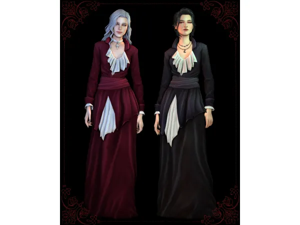 Maxis Match Katerina dress by moriel - The Sims 4 Custom Content