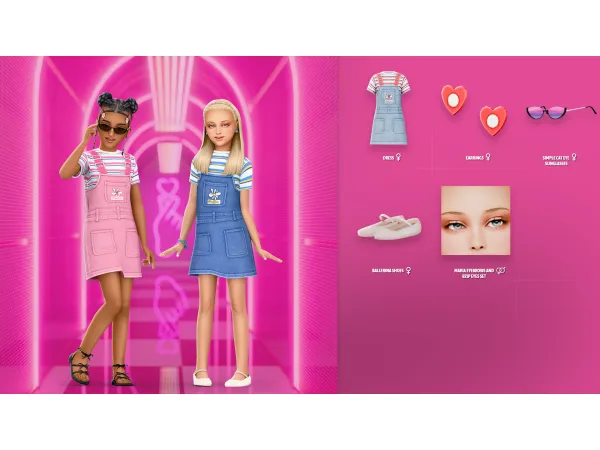 Maxis Match ANN SET by ModCo Studios - The Sims 4 Custom Content