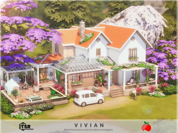 Mix Vivian no - The Sims 4 Custom Content