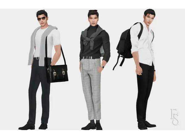 Alpha I Want A Man in Financeu2026 by farfallasims - The Sims 4 Custom Content