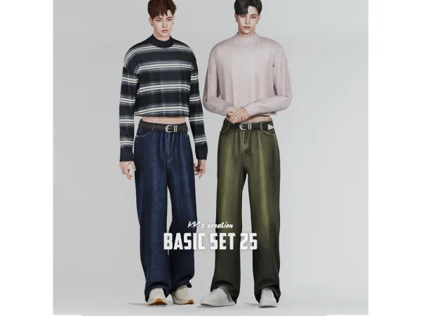 Alpha [KK] Basic set 25 by KK_creations - The Sims 4 Custom Content