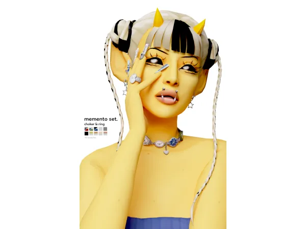 Maxis Match memento set by nsves - The Sims 4 Custom Content