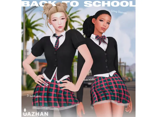 Alpha [BACK TO SCHOOL] by cazhancc - The Sims 4 Custom Content