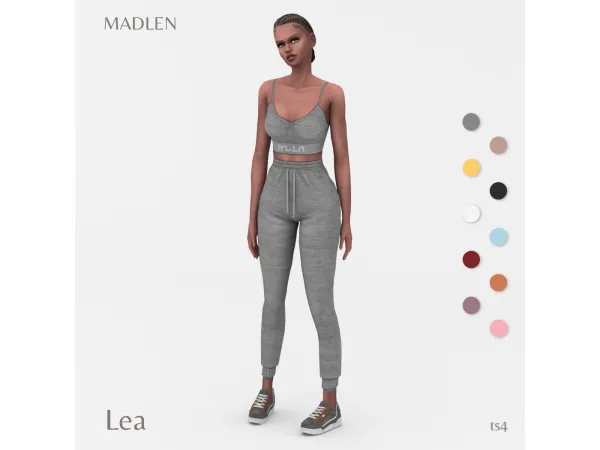 Maxis Match Lea Outfit by Madlen - The Sims 4 Custom Content