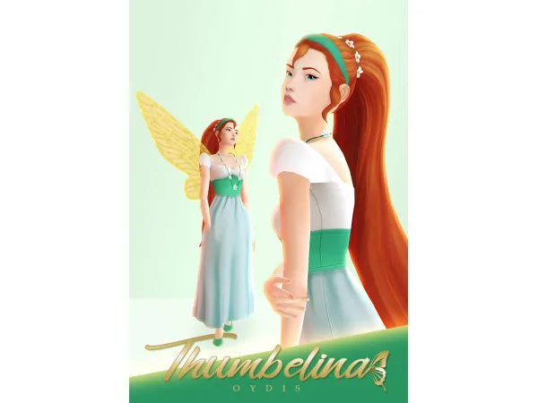 Maxis Match Thumbelina Inspired Set by oydis - The Sims 4 Custom Content
