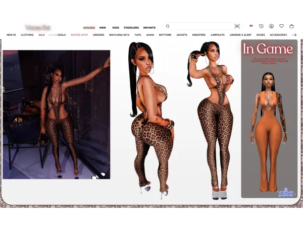 Alpha Vanee Set by TBZSimz - The Sims 4 Custom Content