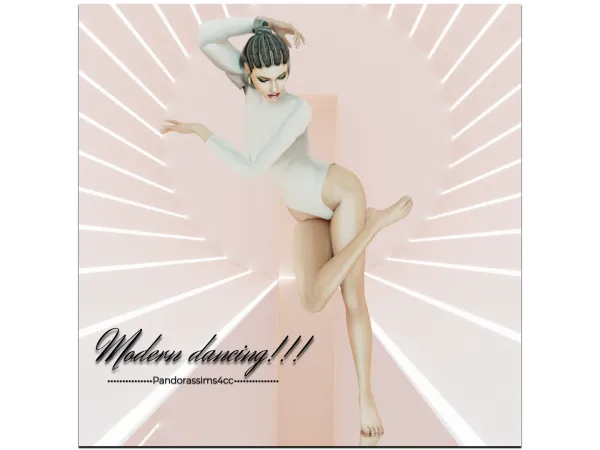 Maxis Match Modern dancing - The Sims 4 Custom Content