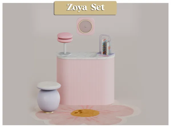 Mix Zoya Set - The Sims 4 Custom Content