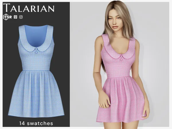 Mix Amoura Dress by talarian - The Sims 4 Custom Content