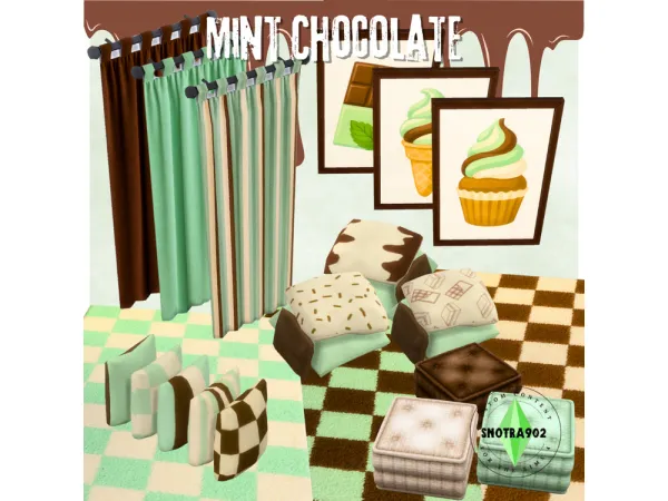 Maxis Match Mint Chocolate by Snotra902 - The Sims 4 Custom Content