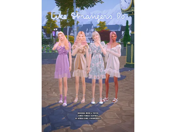 Alpha Like strangers Do by newen - The Sims 4 Custom Content