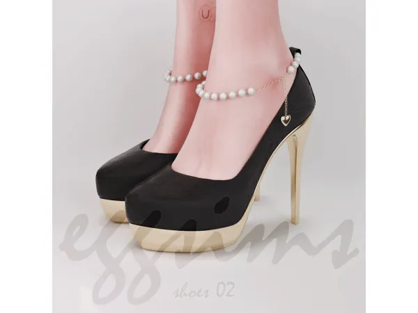 Alpha [EGGSIMS] shoes 02 - The Sims 4 Custom Content