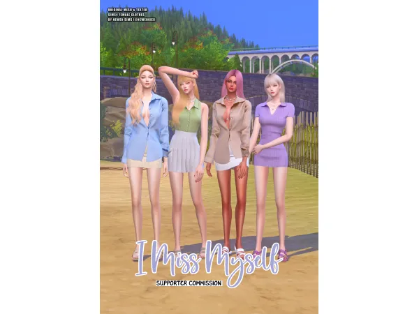 Alpha I miss myself by newen - The Sims 4 Custom Content